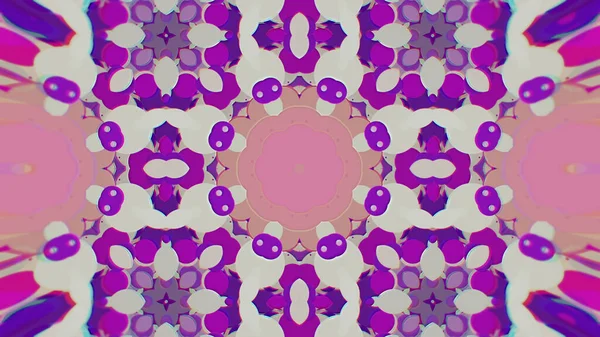 Abstract Colorido pintado Kaleidoscopic Graphic Background. Padrão de fundo hipnótico psicadélico futurista com textura . — Fotografia de Stock