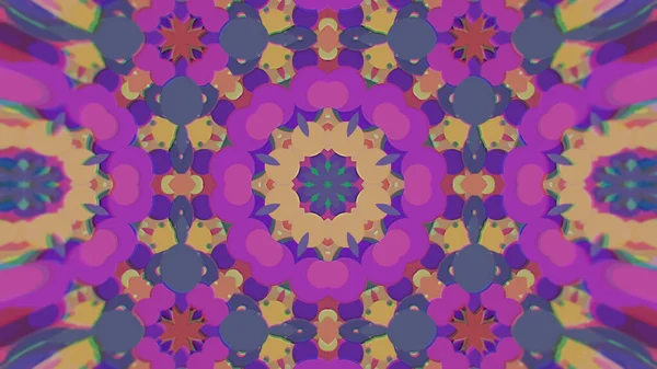 Abstraktní barevné malované kaleidoskopický grafické pozadí. Futuristické psychedelické hypnotické pozadí vzorek s texturou. — Stock fotografie