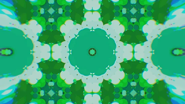 Abstract Colorido pintado Kaleidoscopic Graphic Background. Padrão de fundo hipnótico psicadélico futurista com textura . — Fotografia de Stock