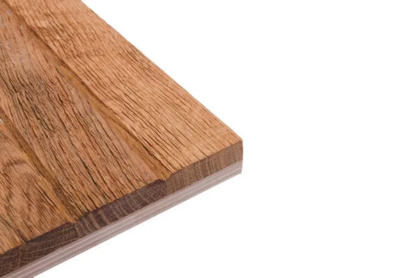 Texture de fond isolée en bois, arbre composé de différentes pièces — Photo