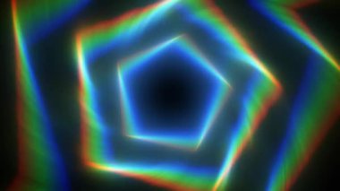 Bozulmuş arka plan lensi. 4K hareket grafikleri.