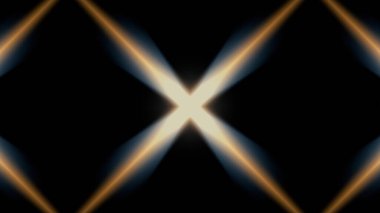 Işınlar ve siyah arkaplan ile güzel tasarım çizimi.