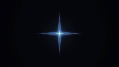 Siyah arka planda ışınlar saçan güzel mercekler..