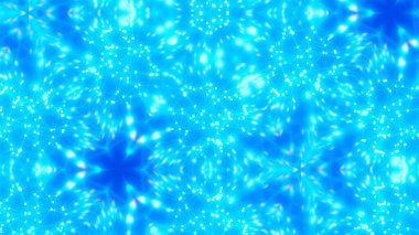 Güzel elementleri olan kaleydoskop tasarımcısı. Yeni eğilimler.