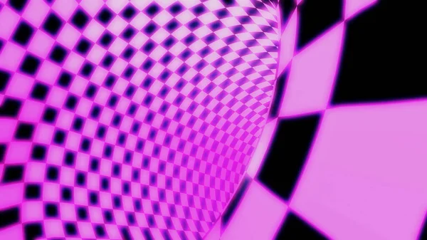 Різнокольоровий круглий абстрактний фон. Тунель ліній . — стокове фото