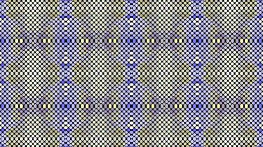 Güzel elementleri olan kaleydoskop tasarımcısı. Yeni eğilimler.