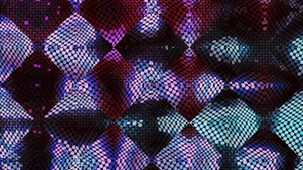 Fundo abstrato geométrico bonito com acentos de cor . — Fotografia de Stock