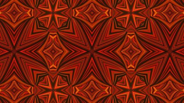 Güzel elementleri olan kaleydoskop tasarımcısı. Yeni eğilimler.