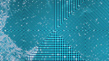 Güzel elementleri olan kaleydoskop tasarımcısı. Yeni eğilimler.