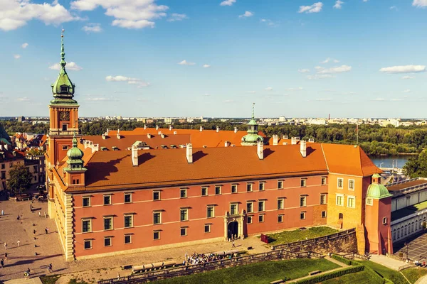 Arquitectura Varsovia Ciudad Vieja Polonia —  Fotos de Stock