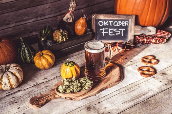 Craft Beer Flight Halloween Season — Stock Photo, Image