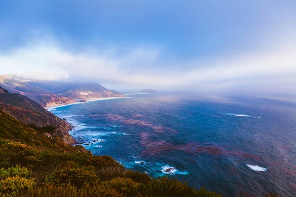 Schöne Küste Des Ozeans Kalifornien — Stockfoto
