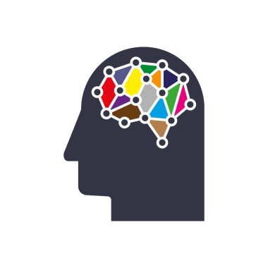 AI yaratıcı düşünme sistemi kavramı. Dijital kafes akıllı beyin fikir. Fütüristik etkileşim neural ağ kılavuz bağlayın. Yapay zeka, robot makine öğrenimi entegre