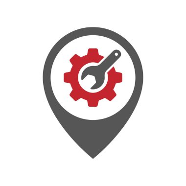 Otomotiv yerel otomatik Hizmetleri Logo tasarım şablonu