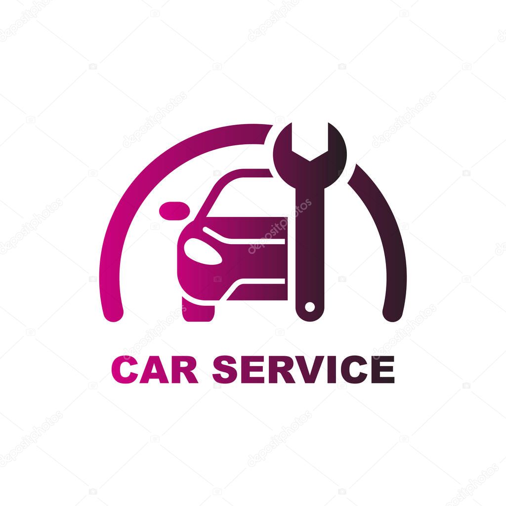 Car repair logo. Auto servise logo. Vector. EPS 10