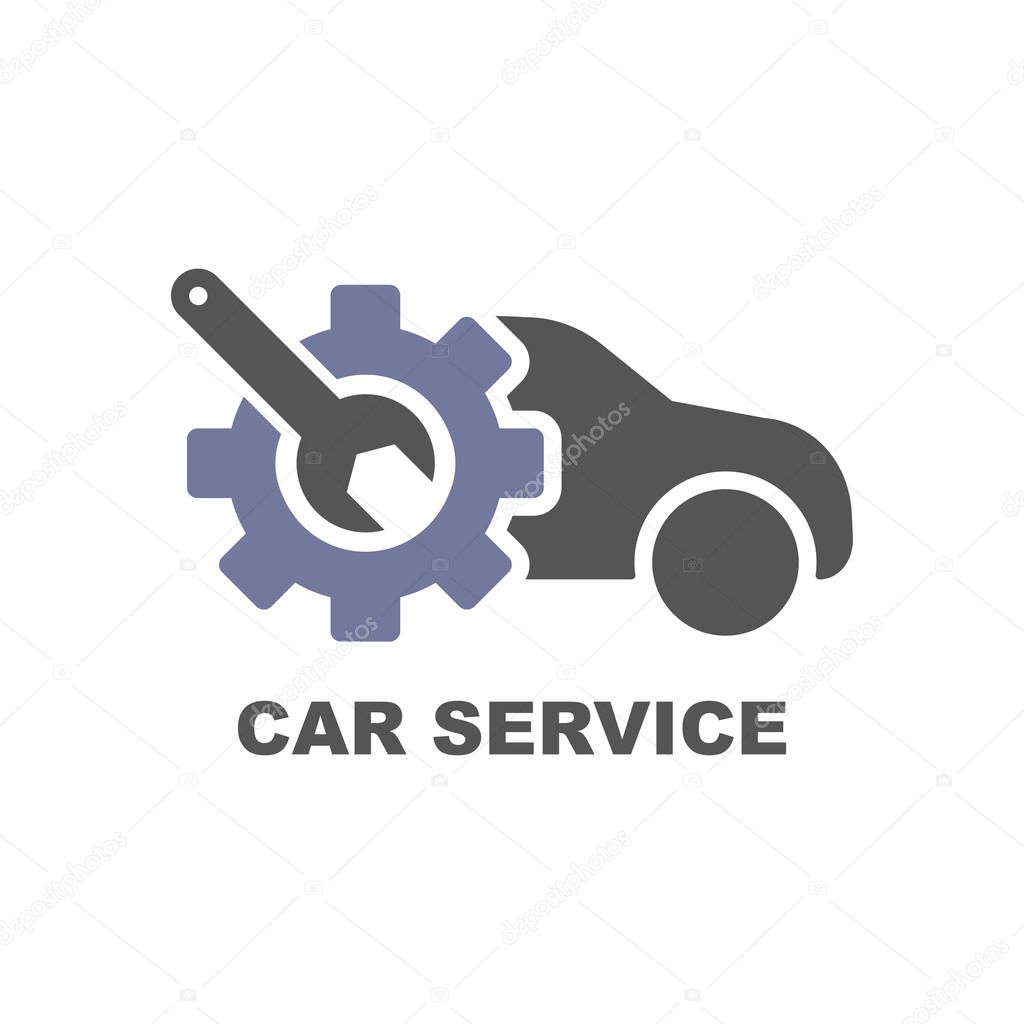 Car service Icon. Care repair logo. EPS 10