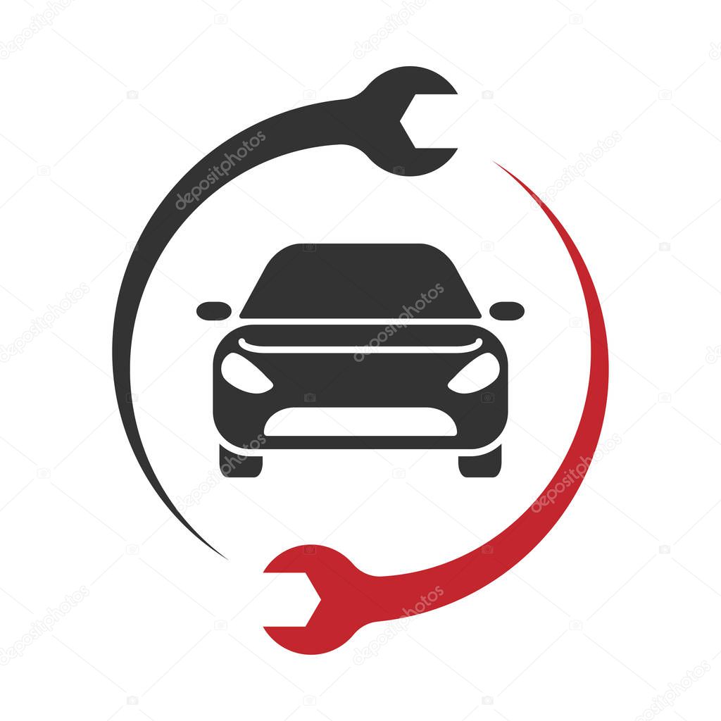 Auto Service Logo. Car repair icon. EPS 10