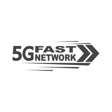 Vektör teknolojisi simge ağ işareti 5g. Hızlı Ağ Internet 5g kavramı. İllüstrasyon 5g internet. Eps 10.