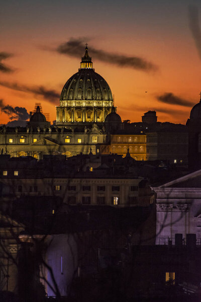 Saint Peter Basilica in Vatican Rome