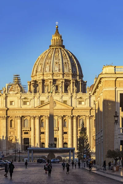 Basílica de San Pedro en el Vaticano Roma — Foto de Stock