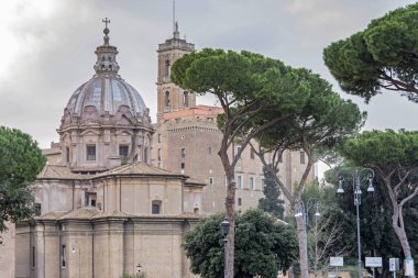 Traian Forum kalıntıları Roma