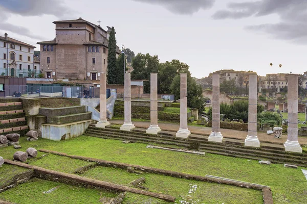 Ruinas del Foro Traian en Roma — Foto de Stock