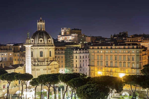 Antiguo Foro de Traian en Roma — Foto de Stock