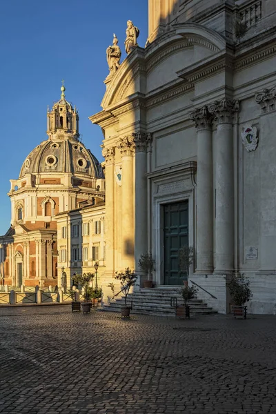 Iglesia de Santa María de Loreto en Roma — Foto de Stock