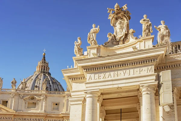 Saint Peter Bazilikası Vatikan Roma — Stok fotoğraf