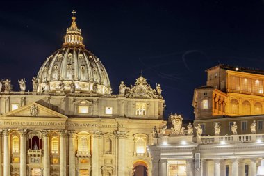 Saint Peter Bazilikası Vatikan Roma'da bina