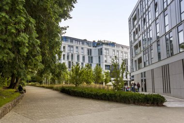 Gdynia modern endüstriyel bina mimarisi