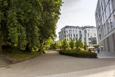 Gdynia modern endüstriyel bina mimarisi