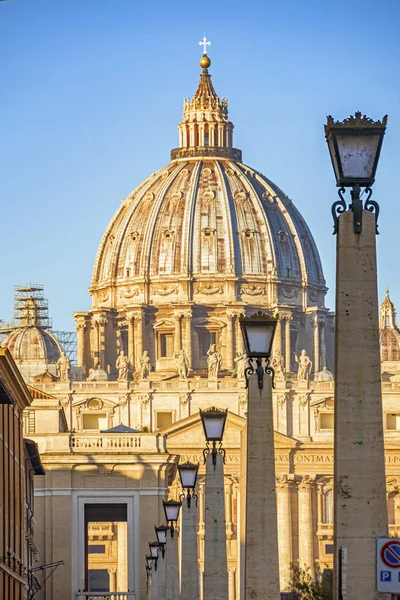 Saint Peter bazyliki w Rzymie Watykanu — Zdjęcie stockowe