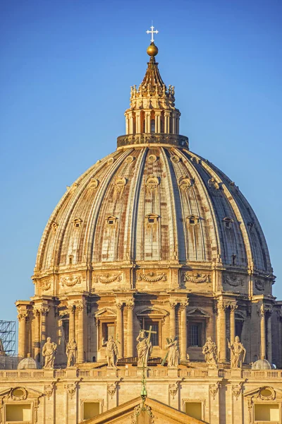 Saint Peter bazilika, a Vatikáni Róma — Stock Fotó