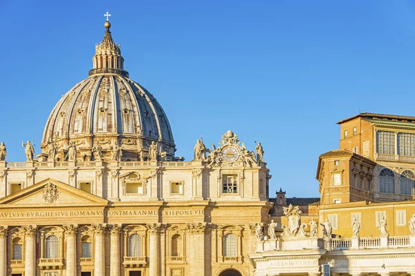Saint Peter Basilica in Vatican Rome — Stock Photo, Image