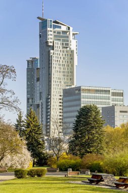 Gdynia modern endüstriyel bina mimarisi