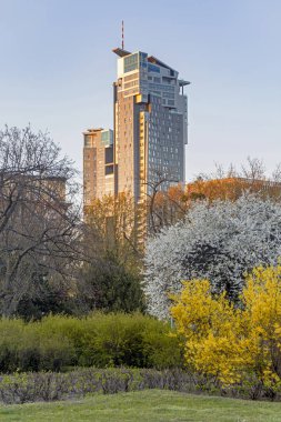 Gdynia modern endüstriyel bina mimarisi