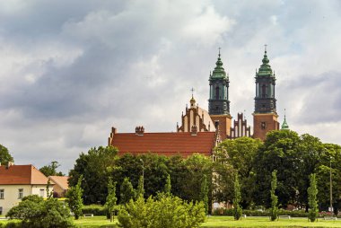 Poznan'daki Tarihi Bazilikası Peter ve Paul kilisesi