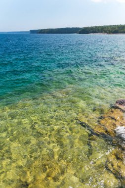 Bruce Yarımadası kıyı Kıbrıs Gölü Milli Parkı Ontario o