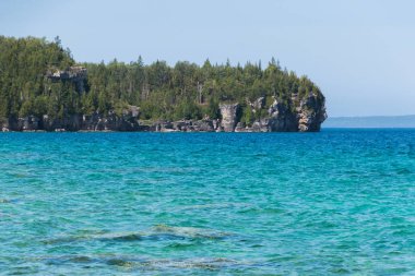 Bruce Yarımadası kıyı Kıbrıs Gölü Milli Parkı Ontario o