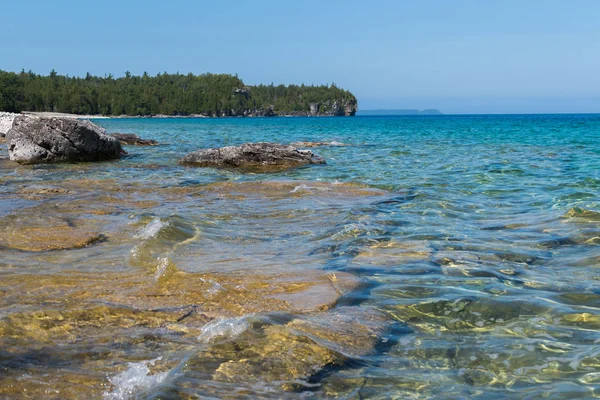 Bruce Yarımadası kıyı Kıbrıs Gölü Milli Parkı Ontario o