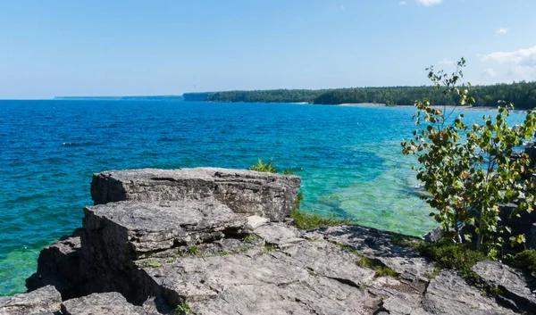 Bruce Yarımadası kıyı Kıbrıs Gölü Milli Parkı Ontario o