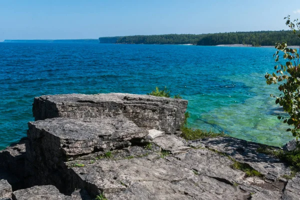 Bruce Yarımadası kıyı Kıbrıs Gölü Milli Parkı Ontario o