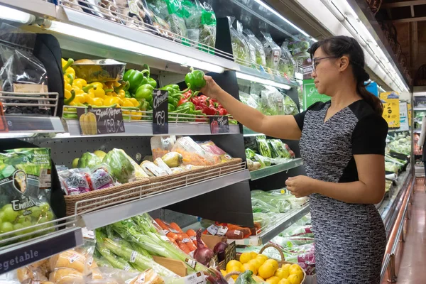 Chiang Mai Thailand Outubro 2018 Mulheres Asiáticas Comprando Supermercado Mercearia — Fotografia de Stock