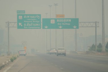 Hava kirliliği chiang Mai, Tayland