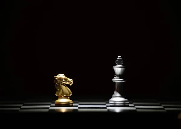 競争と戦略のためのチェスボードゲーム ロイヤリティフリーのストック写真