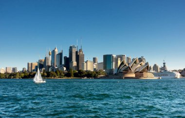 Sydney CBD feribot teknesinden