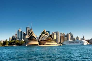 Sydney CBD feribot teknesinden
