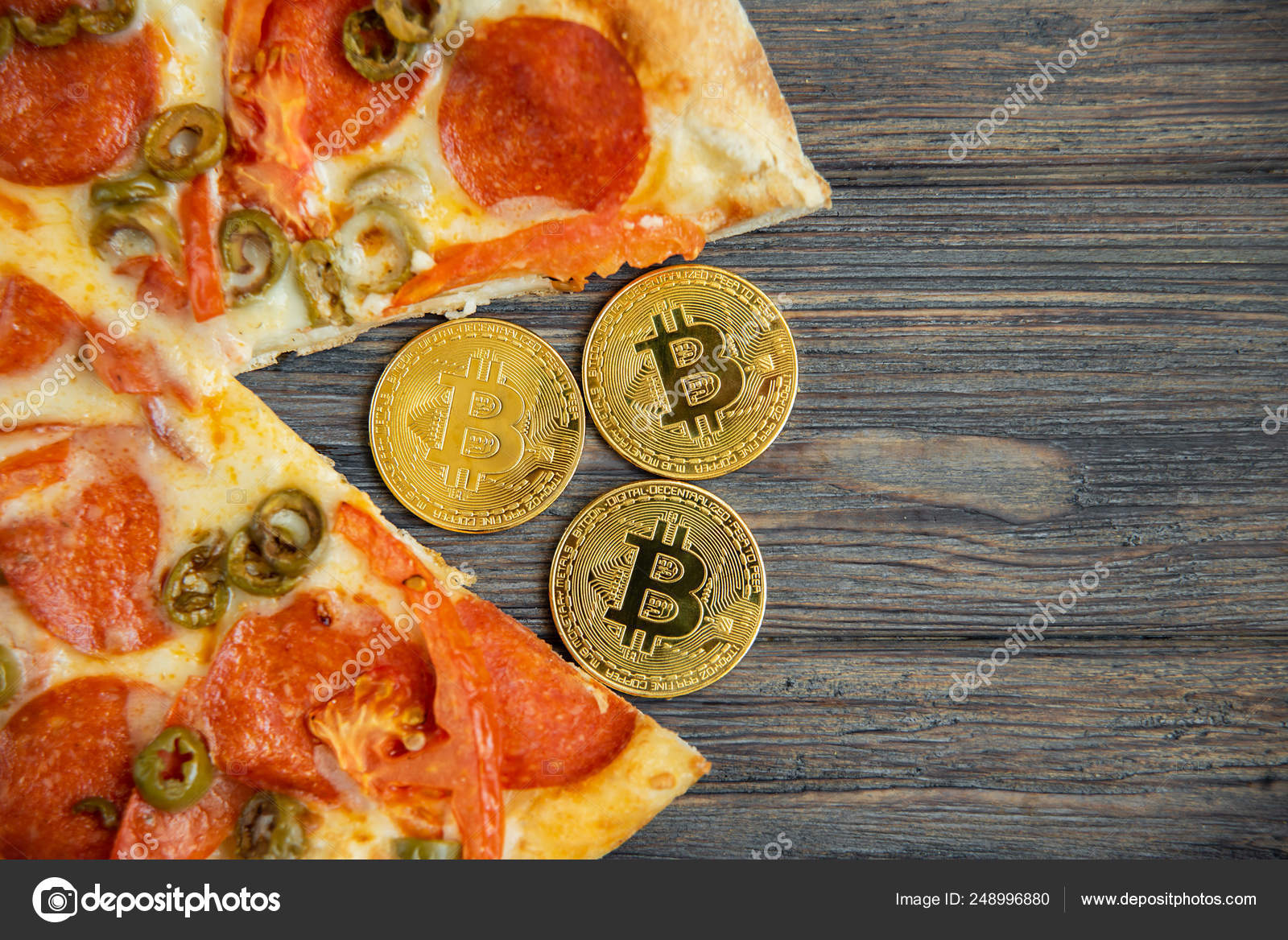 Pizza bitcoin写真素材、ロイヤリティフリーPizza bitcoin画像|DepositPhotos