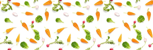 Varias Verduras Sobre Fondo Blanco Fondo Pantalla Alimentos — Foto de Stock